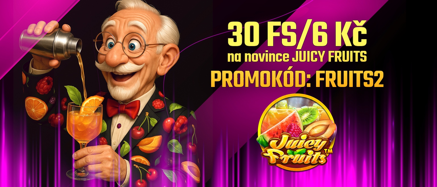 Akce JUICY FRUITS